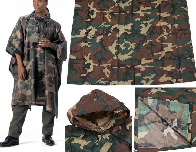 Накидка-пончо Лесной камуфляж  ― настоящий военторг амуниция для экстрима дачи форменную одежду, обувь, головные уборы, снаряжение,  наш военторг станет лучшим местом для совершения покупок. Обратившись к нам, вы получаете выгодные расценки и гарантированно высокое качество продукции.8(495)642-32-56         1734@bk.ru    В нашем каталоге представлены наиболее популярные и пользующиеся большим спросом товарные позиции. Ассортимент в наличии гораздо шире и постоянно пополняется интересными новинками. Всегда в наличии широкий выбор фурнитуры, шевронов, нашивок, знаков; также представлена сувенирная продукция в большом ассортименте. Армейский магазин – широкий выбор военных товаров  Армейский интернет-магазин  Фронт - это широкий выбор товаров военного и тактического направления:      одежды;     снаряжения;     тюнинга на оружие;     различных аксессуаров.  Предлагаемые товары пользуются спросом среди военных и сотрудников силовых структур. Также они популярны среди охотников, туристов и любителей практичной одежды милитари стиля.  Посетив наш магазин военторг в Москве, вы можете быть уверены в качестве и оригинальности изделий. Мы работаем напрямую с известными мировыми брендами военного и тактического снаряжения: Snugpak, ESS, Arktis, Kitanica, Aimpoint, Camelbak, Propper, EBERLESTOCK, CAA, Crye Precision, Outdoor Research и Under Armour. А также с производителями практичной и стильной одежды милитари от Schott Nyc. и Alpha industries. Реализуем армейские товары по выгодным ценам, без посреднических надбавок.  Изучив наш сайт, вы найдёте товары и других популярных брендов военно-тактического направления. Приобрести необходимую одежду и экипировку в Москве вы можете, посетив наши розничные военные магазины. Есть служба курьерской доставки. Наш военторг осуществляет отправку товаров по России. Для этого необходимо оформить заказ на сайте.  Если вы затрудняетесь в выборе - специалисты нашего магазина проконсультируют вас. Многие наши сотрудники увлекаются страйкболом, охотой, туризмом, практической стрельбой. Есть отслужившие в войсках РФ. Мы сами с удовольствием используем военные товары: как одежду, так и снаряжение из нашего магазина. Всегда готовы поделиться личным опытом и помочь хорошим советом. Магазин военных товаров в Москве – идеальный вариант покупки качественных изделий.
