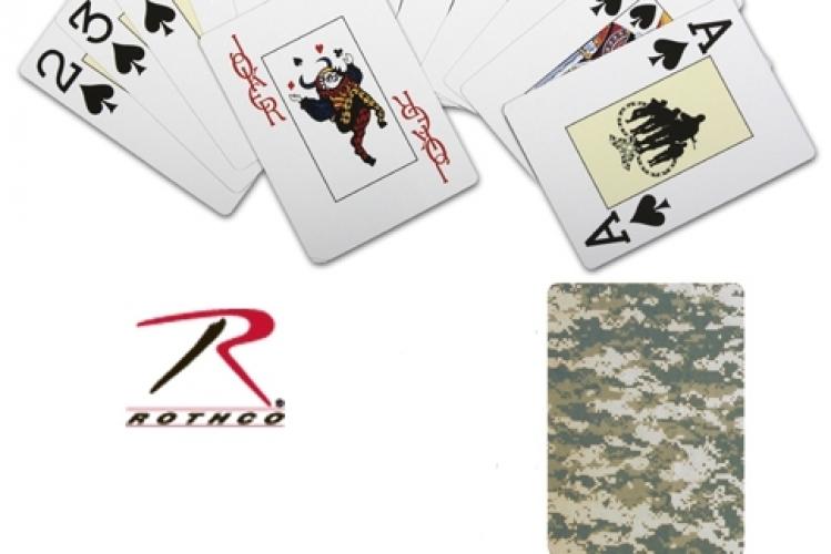 Игральные карты Цифровой камуфляж  ― настоящий военторг амуниция для экстрима дачи форменную одежду, обувь, головные уборы, снаряжение,  наш военторг станет лучшим местом для совершения покупок. Обратившись к нам, вы получаете выгодные расценки и гарантированно высокое качество продукции.8(495)642-32-56    voentorg.moscow     1734@bk.ru    В нашем каталоге представлены наиболее популярные и пользующиеся большим спросом товарные позиции. Ассортимент в наличии гораздо шире и постоянно пополняется интересными новинками. Всегда в наличии широкий выбор фурнитуры, шевронов, нашивок, знаков; также представлена сувенирная продукция в большом ассортименте. Армейский магазин – широкий выбор военных товаров  Армейский интернет-магазин  Фронт - это широкий выбор товаров военного и тактического направления:      одежды;     снаряжения;     тюнинга на оружие;     различных аксессуаров.  Предлагаемые товары пользуются спросом среди военных и сотрудников силовых структур. Также они популярны среди охотников, туристов и любителей практичной одежды милитари стиля.  Посетив наш магазин военторг в Москве, вы можете быть уверены в качестве и оригинальности изделий. Мы работаем напрямую с известными мировыми брендами военного и тактического снаряжения: Snugpak, ESS, Arktis, Kitanica, Aimpoint, Camelbak, Propper, EBERLESTOCK, CAA, Crye Precision, Outdoor Research и Under Armour. А также с производителями практичной и стильной одежды милитари от Schott Nyc. и Alpha industries. Реализуем армейские товары по выгодным ценам, без посреднических надбавок.  Изучив наш сайт, вы найдёте товары и других популярных брендов военно-тактического направления. Приобрести необходимую одежду и экипировку в Москве вы можете, посетив наши розничные военные магазины. Есть служба курьерской доставки. Наш военторг осуществляет отправку товаров по России. Для этого необходимо оформить заказ на сайте.  Если вы затрудняетесь в выборе - специалисты нашего магазина проконсультируют вас. Многие наши сотрудники увлекаются страйкболом, охотой, туризмом, практической стрельбой. Есть отслужившие в войсках РФ. Мы сами с удовольствием используем военные товары: как одежду, так и снаряжение из нашего магазина. Всегда готовы поделиться личным опытом и помочь хорошим советом. Магазин военных товаров в Москве – идеальный вариант покупки качественных изделий.