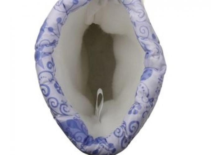 Норды детские, высота 22 см, размер 28/29, цвет белый (арт. Д604-К)