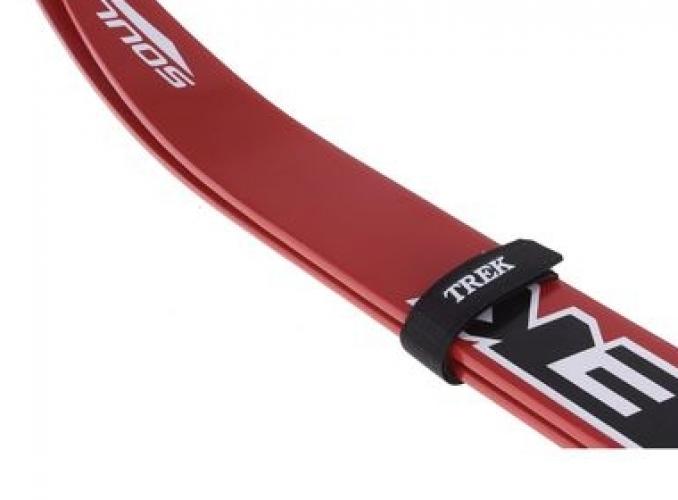 Зажим-липучка для лыж узкий TREK, цвет чёрный