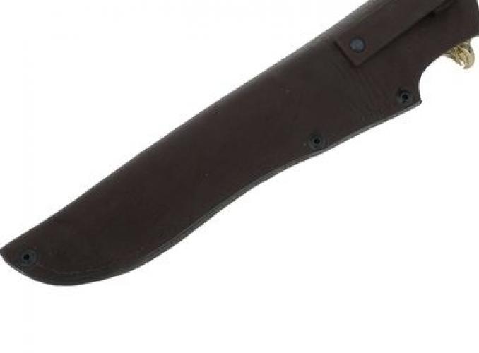 Нож нескладной Гепард (4192)д, рукоять-дерево, дамасская сталь