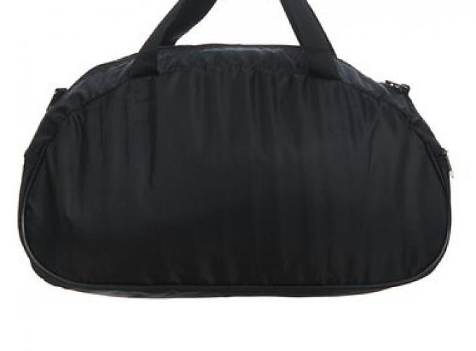 Сумка спортивная на молнии, 1 отдел, 1 наружный карман, чёрная