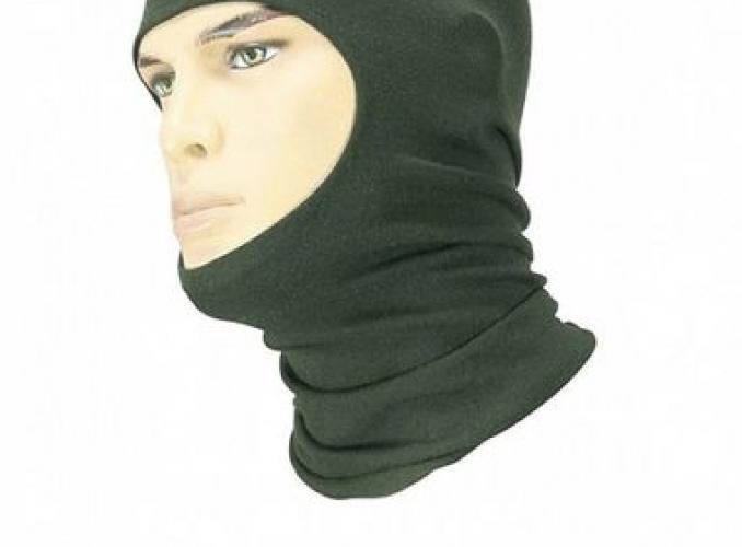 Балаклава LUK/ шерсть 160 / зеленый / L-XL