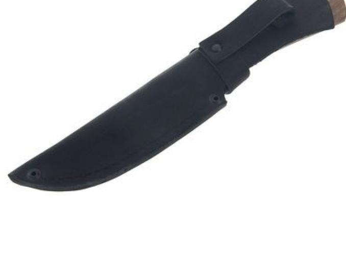 Нож нескладной Турист - 5 СТ-5У, г.Павлово ,сталь 65х13,рукоять  - орех