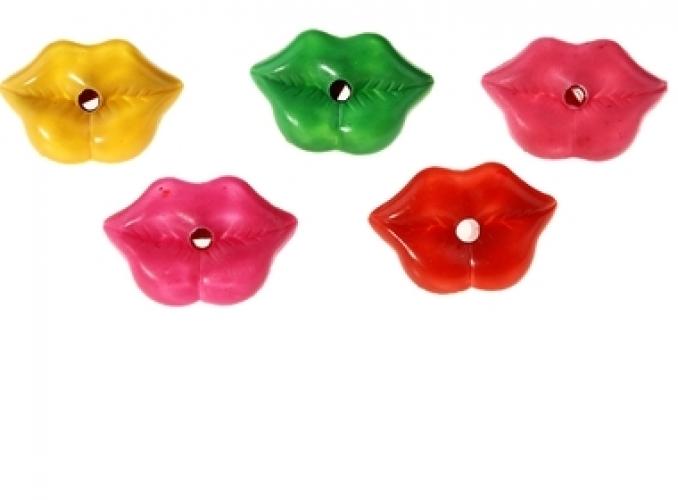 Свисток Губы цвета МИКС