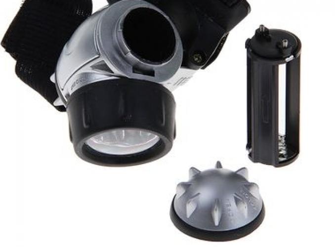 Фонарик налобный Комета 5 диодов