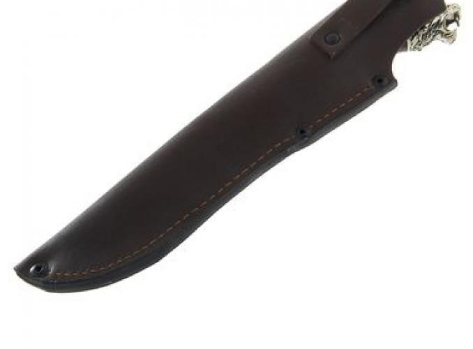 Нож Куница (9112)9хс, рукоять-дерево Венге, сталь 9хс