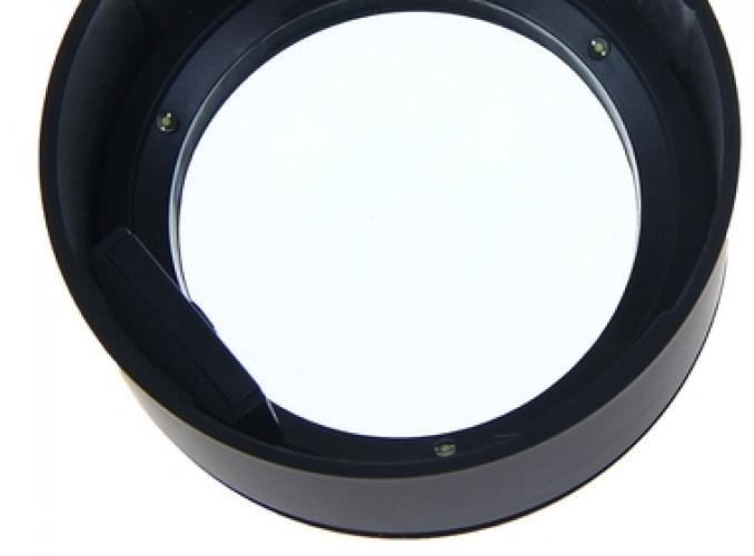 Лупа сувенирная слайдовая х3,5, 3LED, 2 круглых батарейки, автовыключение ч/з 4мин, цвета МИКС