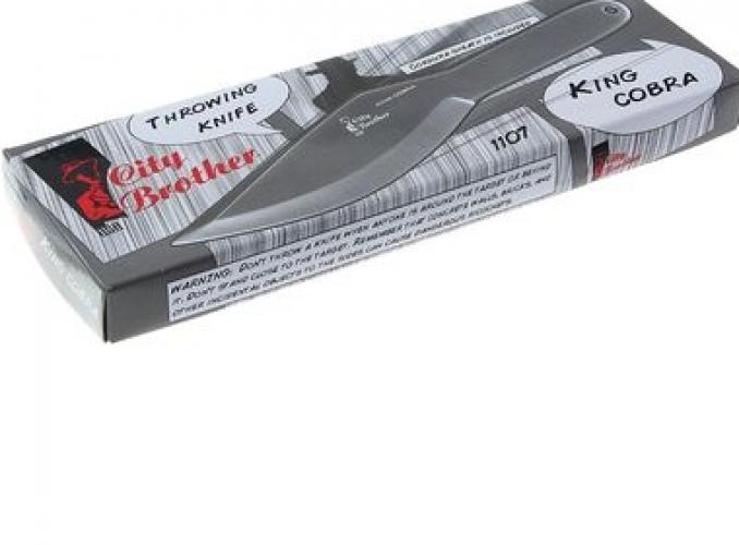 Нож метательный City Brother 1107 King Cobra, сталь 420J2