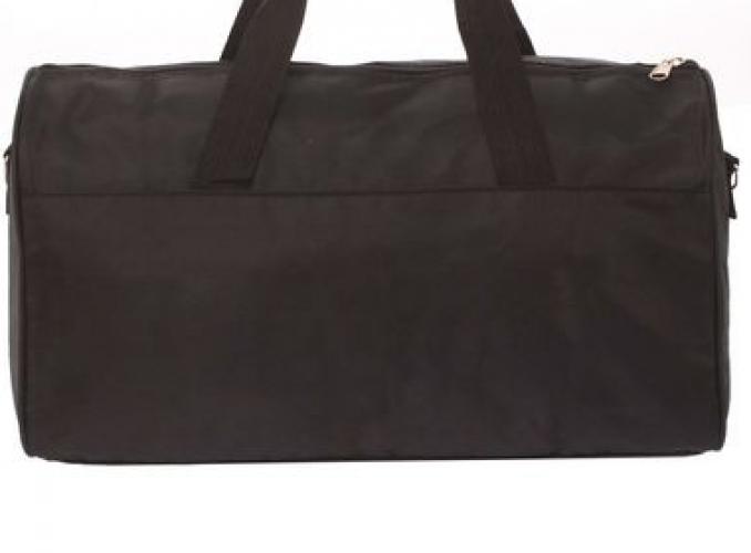 Сумка спортивная Sport, 1 отдел, наружный карман, длинный ремень, цвет черный