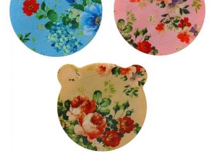 Набор для контактных линз в футляре Цветы, 5 предметов, МИКС