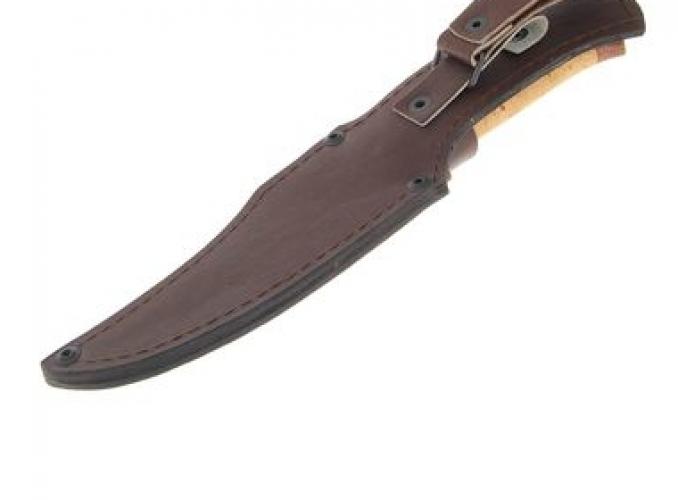 Нож НС-32 г.Златоуст, рукоять-береста, сталь 40Х10С2М