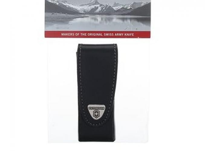 Чехол Victorinox 4.0523.3B1 кожаный для ножей 111мм до 3 уровней в блистере черный