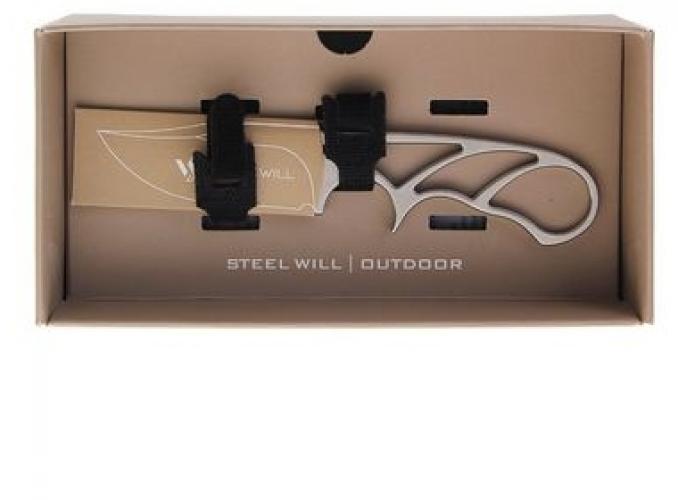 Нож Steel Will 281 Druid, рукоять-сталь,  сталь 9Cr18MoV