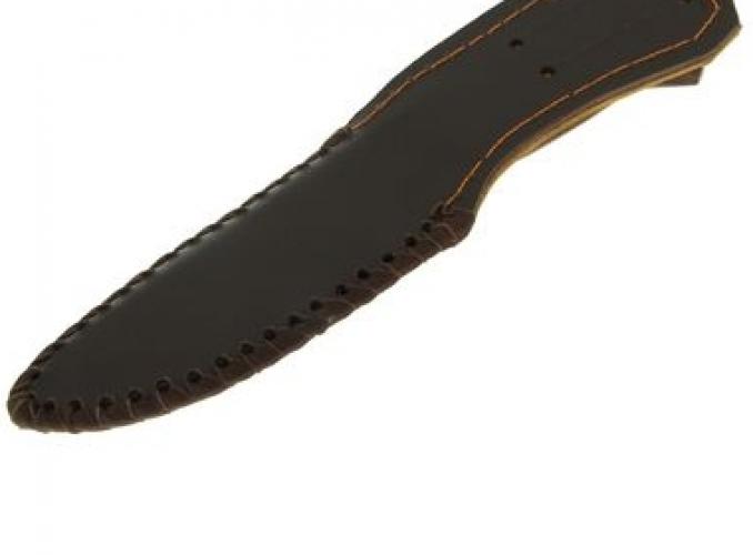 Нож нескладной Сокол, кованная сталь 95х18, венге, литье, гравировка