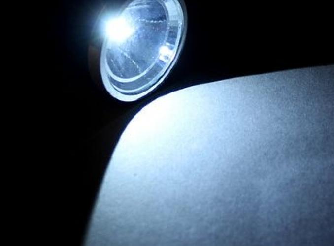 Фонарь аккумуляторный Мега 1 диод, 220V, 3 режима