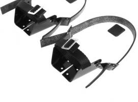 Крепление для лыж полужесткое КПЖ 007 (Цвет черный) в пак.