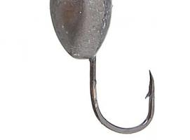 Мормышка вольфрам Пирс Капля 1.0г, цвет искорка