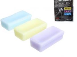 Парафин RAY П-61 +5-14°C комбинированная туристическая смазка скольжения П2+П3+П4 (60г)