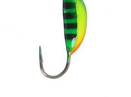 Мормышка W Spider Рижский банан с ушком краш. 3,5мм, вес 1,00гр, цвет 112