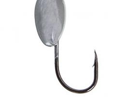 Мормышка вольфрам Пирс Капля 1.0г, цвет хром