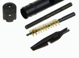 Набор для чистки и разборки оружия АКМ, 7,62 мм, в метал. пенале (5 предметов)