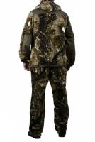 Флисовый костюм Панда Серый каштан