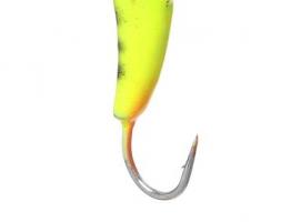 Мормышка W Spider Банан Fox с ушком краш. 4,0мм, вес 0,80гр, цвет 08
