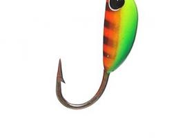 Мормышка W Spider Рижский банан с ушком краш. 2,0мм, вес 0,26гр, цвет 11