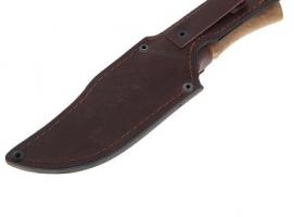 Нож нескладной Егерь СТ-16, г.Павлово, сталь 65Х13, рукоять-орех