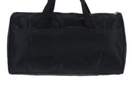 Сумка спортивная SPORT 1 отдел, наружный карман, длинный ремень, черно-оранжевая