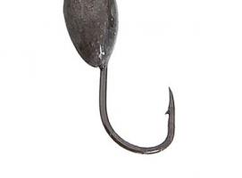 Мормышка вольфрам Пирс Банан 1.5г блистер, цвет искорка