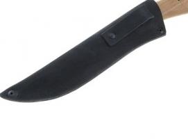 Нож нескладной Смерч СА-2, г.Павлово, сталь 65Х13, рукоять-орех
