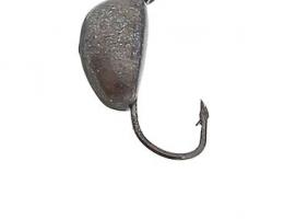 Мормышка вольфрам Пирс Банан 2.1г блистер, цвет искорка