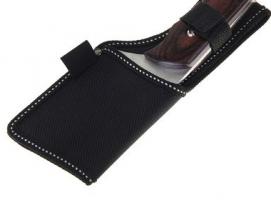 Нож туристический тесак, рукоять дерево, д.л. 8,9 см, д.р. 10,2 см