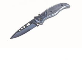 Нож складной автоматический, рукоять фигурная