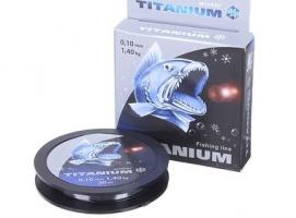 Леска зимняя Aqua Titanium 30м 0,10 мм