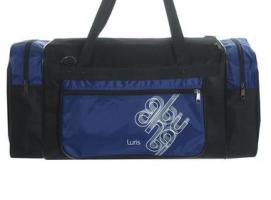 Сумка спортивная 168,2 55*22*26, 1 отдел на молнии, 3 н/кармана,  синий