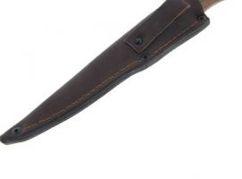 Нож разделочный НР-10, г.Павлово, сталь 65Х13, рукоять-орех