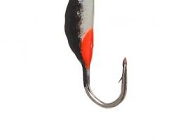 Мормышка W Spider Опарыш с ушком краш. 3,0мм, вес 0,46гр, цвет 132P