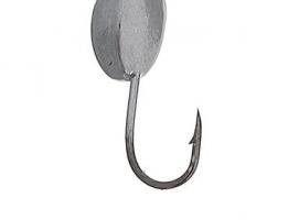 Мормышка вольфрам Пирс Клопик 1.2г блистер, цвет хром