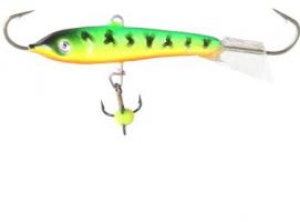 Балансир Lucky John с пластиковым хвостом+тройник 81601-20