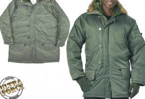 Серо-зеленая курточка N-B 