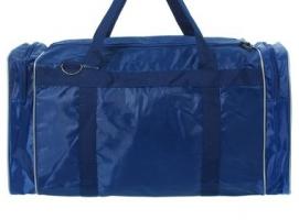 Сумка спортивная на молнии, 1 отдел, 3 наружных кармана, длинный ремень, МИКС