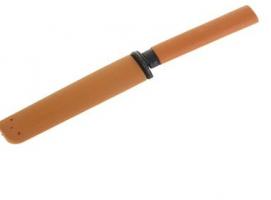 Нож нескладной в ножнах, цвет бежевый