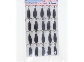 Набор свинцовых мормышек Пирс №3 Чёртик Ч