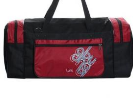 Сумка спортивная 168,2 55*22*26, 1 отдел на молнии, 3 н/кармана,  красный