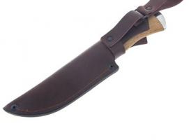 Нож нескладной Пират СН-9, г.Павлово, сталь 65Х13, рукоять-орех