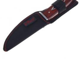 Нож с ручкой под дерево 19,7*2,8*1,5 см. узор два ромба пересекающихся