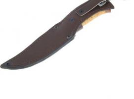 Нож НС-15 г.Златоуст, рукоять-береста, сталь 40Х10С2М